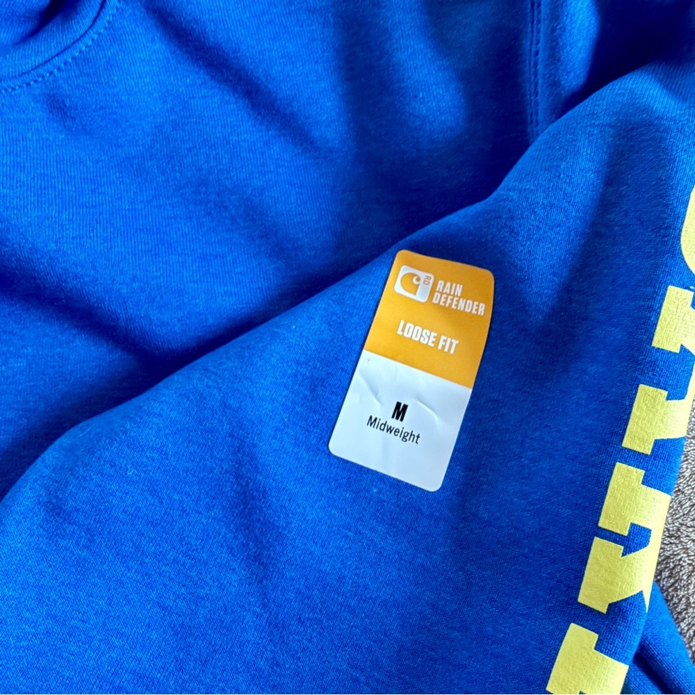 Carhartt Men's Rain Defender Loose Fit Midweight 1889 Graphic Sweatshirt  Size M - Picture 6 of 8